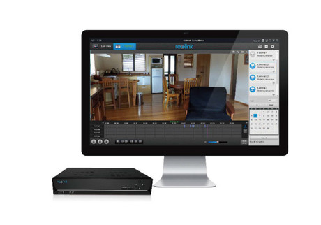 EOL - Reolink NVR snemalna enota, priklop do 8 kamer, 24/7 urno snemanje, vgranja HDD do 4T + e-Sata zunanji do 4TB, PoE