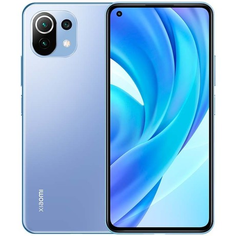 EOL - Pametni telefon Xiaomi MI 11 Lite 5G NE, 6.55'' AMOLED, 6GB+128GB, 4250mAh, moder (Bubblegum Blue)