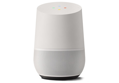 Google Home White Slate zvočnik, Bluetooth, Google Assistant, glasovni pomočnik, glasovno upravljanje, WiFi, bel