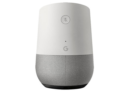 Google Home White Slate zvočnik, Bluetooth, Google Assistant, glasovni pomočnik, glasovno upravljanje, WiFi, bel