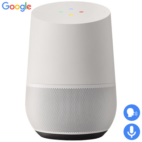 Google Home White Slate zvočnik, Bluetooth, Google Assistant, glasovni pomočnik, glasovno upravljanje, WiFi, bel