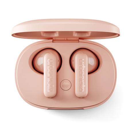 URBANISTA COPENHAGEN brezžične slušalke, Bluetooth® 5.2, TWS, do 32 ur predvajanja, upravljanje na dotik, IPX4 vodoodpornost, USB Type-C, roza (Dusty Pink)