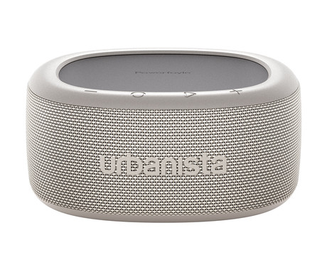 URBANISTA MALIBU prenosni SOLARNI zvočnik, solarno polnjenje, Bluetooth® 5.2, TWS / Stereo Link, polnilna baterija, brezplačna aplikacija, IP67 vodoodpornost, USB Type-C, siv (Desert Gray)