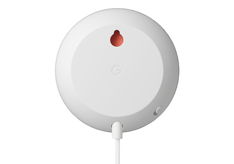 Google NEST MINI 2nd Gen pametni zvočnik, Bluetooth 5.0, WiFi, Google Assistant + Home, glasovni pomočnik, glasovno upravljanje, 3x mikrofon, bel (Chalk)