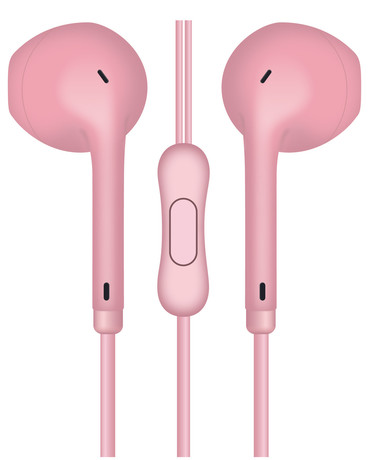 PLATINET FH770 Macaroon žične slušalke z mikrofonom, roza