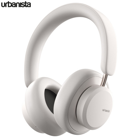 URBANISTA MIAMI naglavne brezžične slušalke, Bluetooth, ANC, do 50ur, White Pearl (bele)