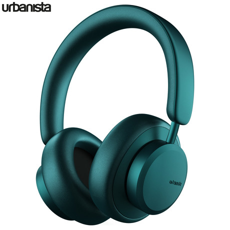 URBANISTA MIAMI naglavne brezžične slušalke, Bluetooth, ANC, do 50ur, Teal Green (modro zelene)