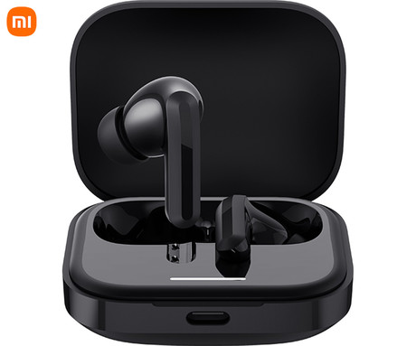 XIAOMI Redmi Buds 5 brezžične slušalke, Bluetooth 5.3, TWS, Active Noise Cancelling, polnilna enota, USB Type-C, do 40 ur, črne