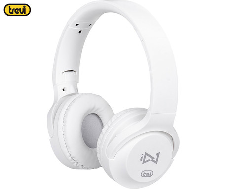 TREVI DJ 601 M naglavne slušalke, HiFi, 3.5mm jack, zložljive, bele