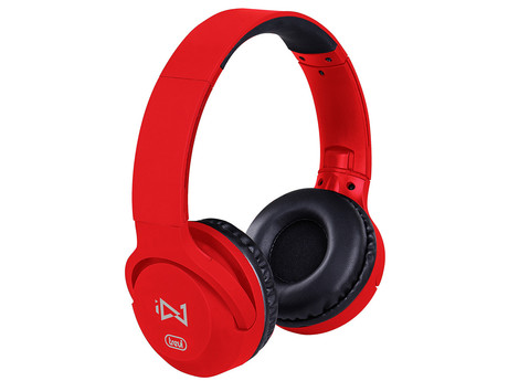 TREVI DJ 601 M naglavne slušalke, HiFi, 3.5mm jack, zložljive, rdeče