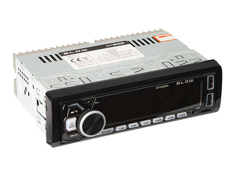 Avtoradio BLOW AVH8890, MP3, daljinski upravljalnik, Bluetooth/MicroSD/USB, 4x60W, večbarvni display + mikrofon