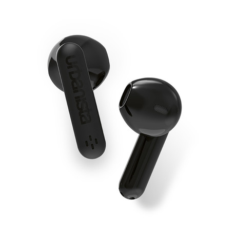 URBANISTA AUSTIN brezžične slušalke, Bluetooth® 5.3, TWS, do 20 ur predvajanja, upravljanje na dotik, IPX4 vodoodpornost, USB Type-C, črne (Midnight Black)