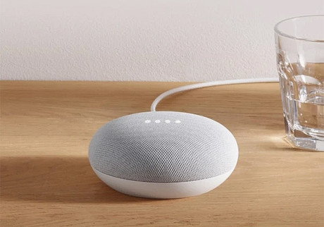 Google NEST MINI 2nd Gen pametni zvočnik, Bluetooth 5.0, WiFi, Google Assistant + Home, glasovni pomočnik, glasovno upravljanje, 3x mikrofon, siv (Charcoal)