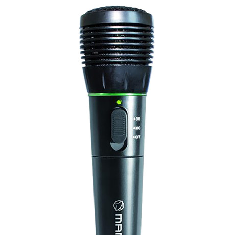 MANTA MIC002 ARETHA brezžični + žični mikrofon karaoke , 6.3mm, XLR konektor