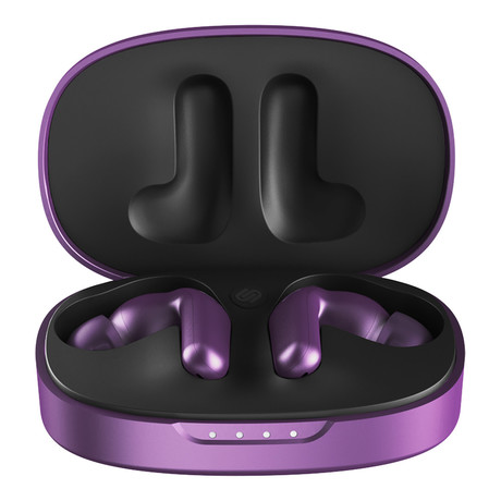 URBANISTA SEOUL brezžične slušalke, Bluetooth® 5.2, TWS, do 32 ur predvajanja, upravljanje na dotik, brezžično polnjenje, nizka zakasnitev, vijolične (Vivid Purple)