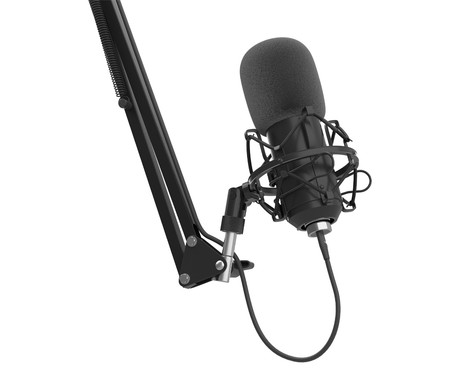 GENESIS RADIUM 400 G2 profesionalni mikrofon, namizni / studijski, črn