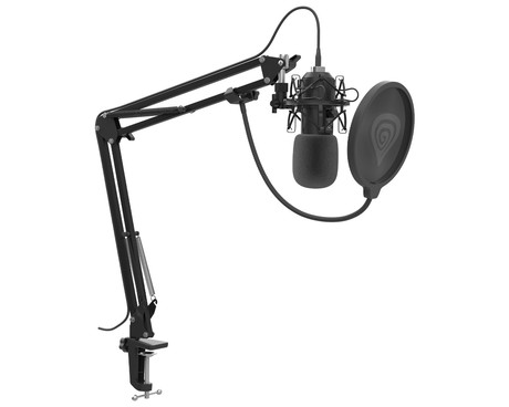 GENESIS RADIUM 400 G2 profesionalni mikrofon, namizni / studijski, črn