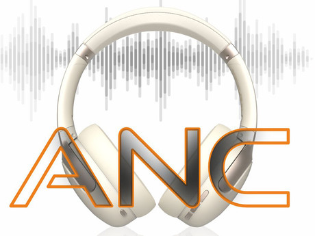 MANTA RYTMO ELEGANCE brezžične naglavne slušalke, Bluetooth 5.3, Hybrid ANC, polnilna baterija, do 50 ur, zložljive, 4x mikrofon, USB Type-C, AUX, +torbica, bež (Creamy White)