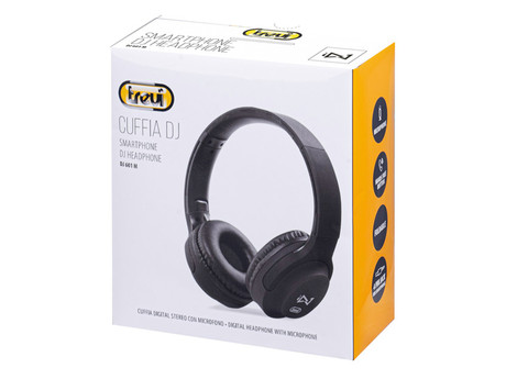 TREVI DJ 601 M naglavne slušalke, HiFi, 3.5mm jack, zložljive, rdeče