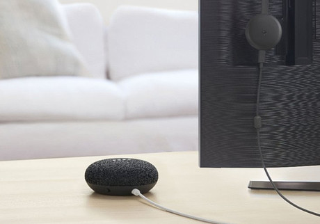 Google NEST MINI 2nd Gen pametni zvočnik, Bluetooth 5.0, WiFi, Google Assistant + Home, glasovni pomočnik, glasovno upravljanje, 3x mikrofon, bel (Chalk)