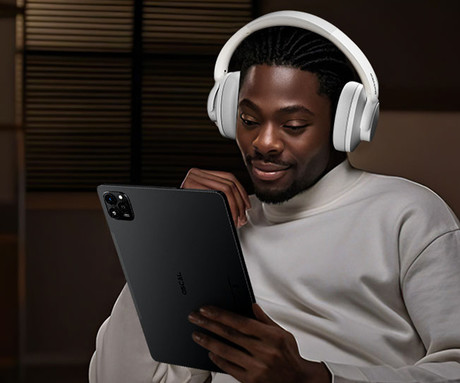 Blackview FITBUDS H1 brezžične naglavne slušalke, Bluetooth 5.4, 3D Stereo, Hybrid ANC & ENC, klicanje, mikrofon, polnilna baterija, do 65 ur, zložljive, USB Type-C, bele (Nebula White)