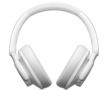 Blackview FITBUDS H1 brezžične naglavne slušalke, Bluetooth 5.4, 3D Stereo, Hybrid ANC & ENC, klicanje, mikrofon, polnilna baterija, do 65 ur, zložljive, USB Type-C, bele (Nebula White)