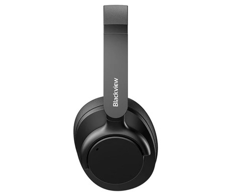Blackview FITBUDS H1 brezžične naglavne slušalke, Bluetooth 5.4, 3D Stereo, Hybrid ANC & ENC, klicanje, mikrofon, polnilna baterija, do 65 ur, zložljive, USB Type-C, črne (Nimbus Black)
