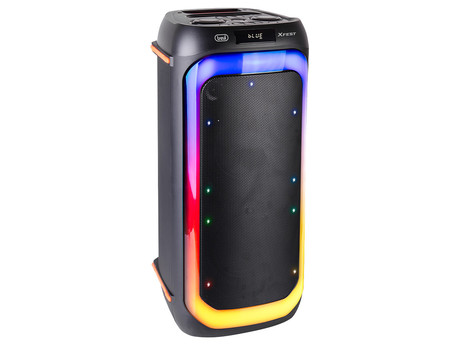EOL - TREVI XF 780 KB prenosni KARAOKE zvočnik, FM Radio, Bluetooth, 110W RMS, TWS, Equalizer, polnilna baterija, RGB LED osvetlitev, USB / microSD / AUX / MIC-in, črn