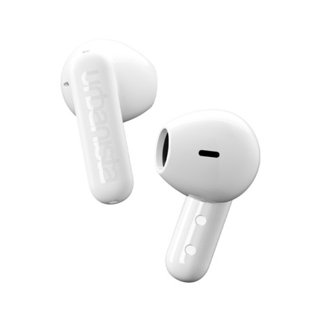 URBANISTA COPENHAGEN brezžične slušalke, Bluetooth® 5.2, TWS, do 32 ur predvajanja, upravljanje na dotik, IPX4 vodoodpornost, USB Type-C, bele (Pure White)