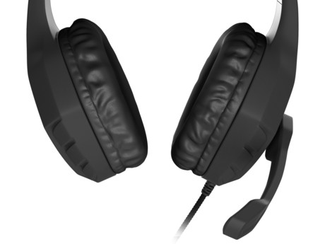 GENESIS ARGON 200 gaming naglavne slušalke, 2.0 STEREO zvok, mikrofon, tehnologija Noise Reduction, nadzor glasnosti, pleten kabel, mini jack 3.5mm, črne