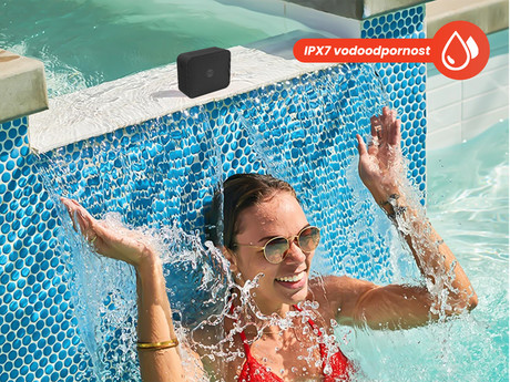 EOL - Forever Bluetooth zvočnik BLIX 5, BS-800, BT5.0 / MicroSD / AUX-in, 5W, TWS, IPX7, črn