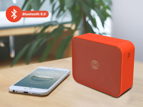 EOL - Forever Bluetooth zvočnik BLIX 5, BS-800, BT5.0 / MicroSD / AUX-in, 5W, TWS, IPX7, rdeč