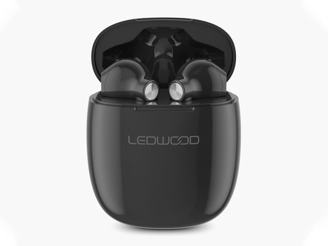 EOL - LEDWOOD EXLORER brezžične slušalke, TWS, BT5.0, Voice, Touch, črne