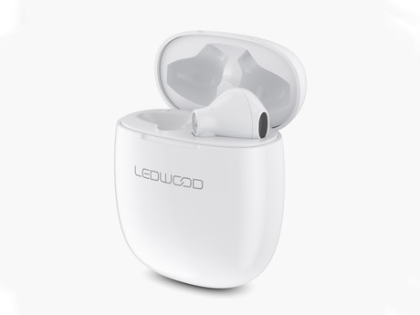 EOL - LEDWOOD EXLORER brezžične slušalke, TWS, BT5.0, Voice, Touch, bele