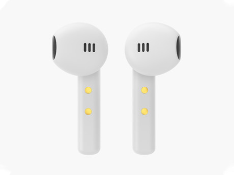 EOL - LEDWOOD HUBBLE brezžične slušalke, TWS, BT5.0, Voice, Touch, bele