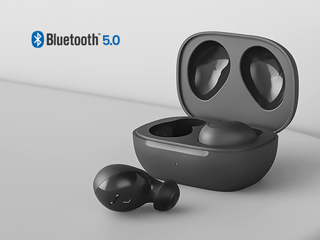 EOL - LEDWOOD MAGELLAN brezžične slušalke, TWS, BT5.0, Voice, Touch, Super BASS, črne