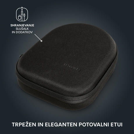 URBANISTA MIAMI naglavne brezžične slušalke, Bluetooth, ANC, do 50ur, Midnight Black (črne)