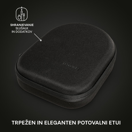 URBANISTA MIAMI naglavne brezžične slušalke, Bluetooth, ANC, do 50ur, White Pearl (bele)