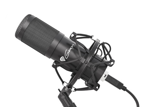 EOL - GENESIS Radium 400, profesionalni namizni mikrofon, za GAMING, STREAMING ali SPLETNO komunikacijo, popolnoma nastavljiv , USB, kabel 2.5m