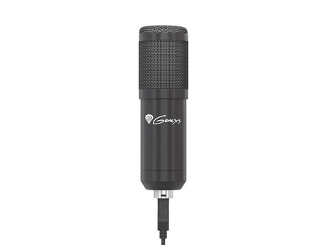 EOL - GENESIS Radium 400, profesionalni namizni mikrofon, za GAMING, STREAMING ali SPLETNO komunikacijo, popolnoma nastavljiv , USB, kabel 2.5m