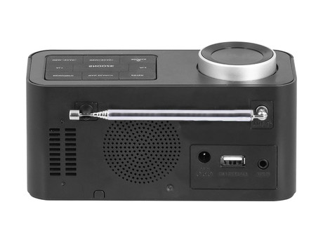 TREVI RC 80D6 Radio alarm ura + DAB/DAB+/FM Radio, USB polnilec