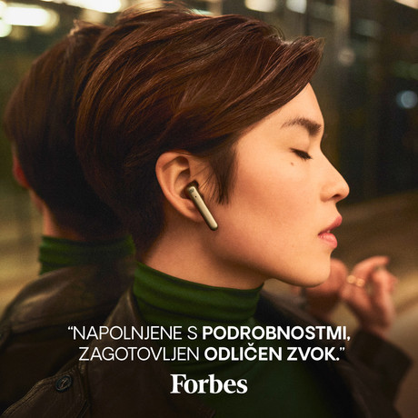 URBANISTA STOCKHOLM PLUS brezžične slušalke s polnilno postajo, Bluetooth, TWS, Olive Green (olivno zelene)