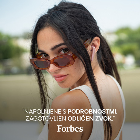 EOL - URBANISTA STOCKHOLM PLUS brezžične slušalke s polnilno postajo, Bluetooth, TWS, Rose Gold (roza)