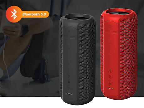 EOL - Forever Bluetooth zvočnik TOOB 30, BS-950, BT5.0 / MicroSD / AUX-in, 30W, Type-C, TWS, IPX7, rdeč