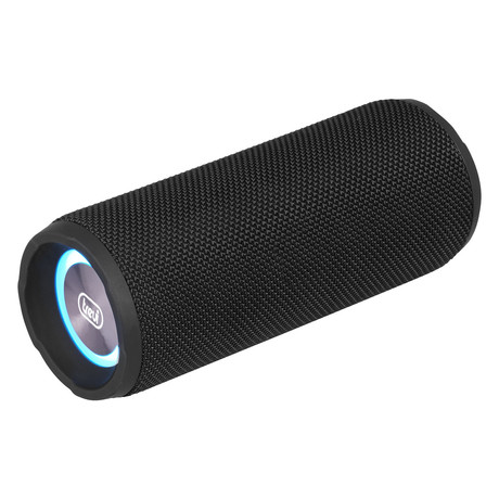 TREVI XR 8A25 prenosni zvočnik, Bluetooth 5.0, TWS, polnilna baterija, RGB LED osvetlitev, USB / AUX / microSD, črn