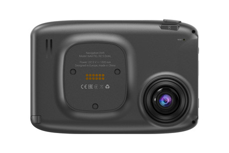 NAVITEL RE 5 DUAL avto kamera in navigacija, 2v1, Full HD, Night Vision, GPS, G-senzor, 5" zaslon, 140° snemalni kot, darilni bon, siva