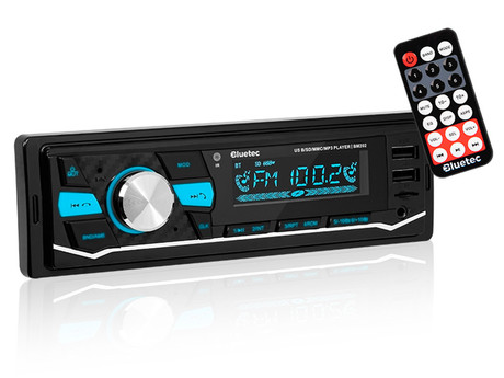 BLOW BLUETEC BM202 avto radio, FM Radio, Bluetooth, 4x50W, MP3 / USB / microSD / AUX, daljinski upravljalnik