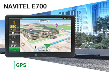 GPS navigacija NAVITEL E700 , 7'' touch, MicroSD, + karte celotne Evrope (lifetime update)