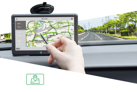 GPS navigacija NAVITEL E700 , 7'' touch, MicroSD, + karte celotne Evrope (lifetime update)