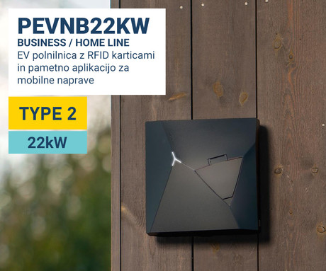 Platinet NexBlue PEVNB22KW EV/PHEV polnilna postaja za vozila, 22kW, 32A, TYPE 2, 4G eSIM, WIFI + Bluetooth, Plug & Play / RFID / OCPP/ aplikacija, indikator, IP54 & IK10 odpornost, varnostne zaščite